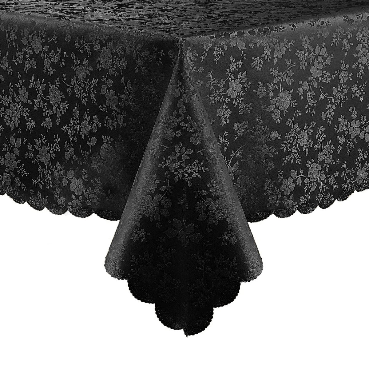 Mantel Smiry cuadrado de vinilo impermeable protege la mesa ante derrames.
