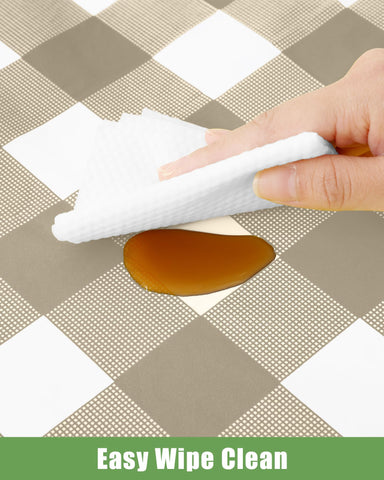 Práctico y portátil mantel Smiry para llevar en picnic o visita inesperada.