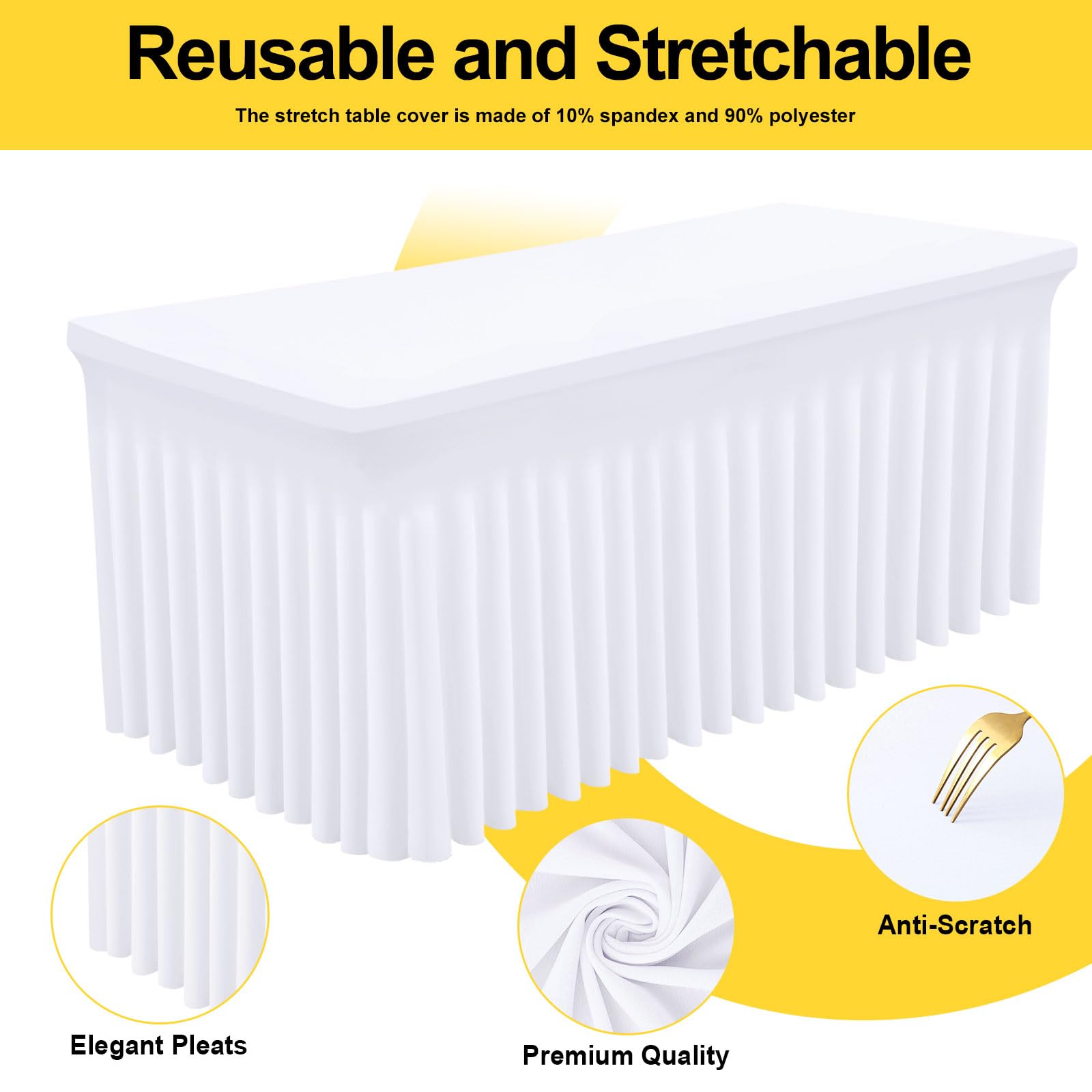 Smiry mantel elastico costura resistente: soporte duradero para repetidos usos.