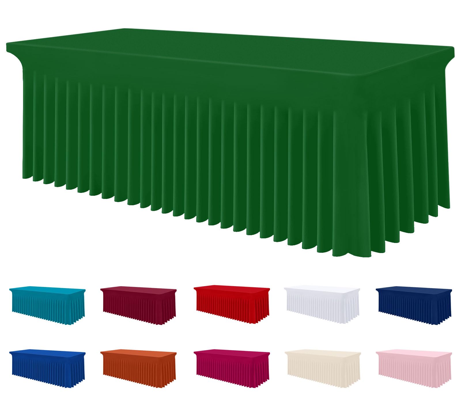 Smiry mantel elastico seis pies rectangular ofrece ajuste perfecto y cobertura total.