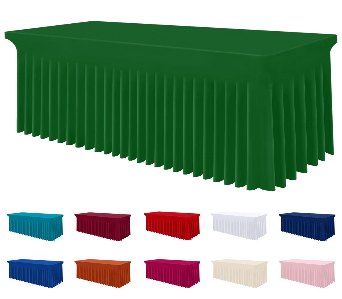 Smiry mantel elastico seis pies rectangular ofrece ajuste perfecto y cobertura total.