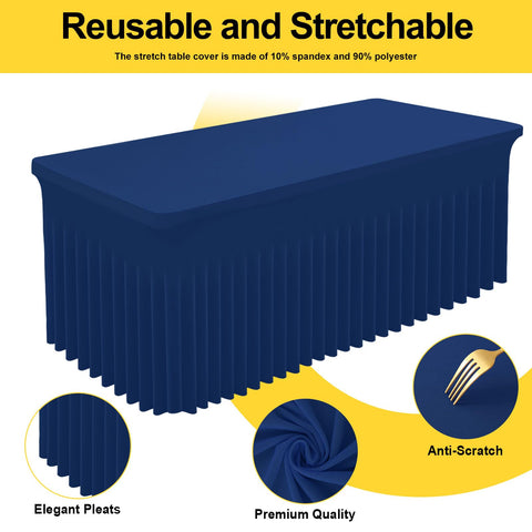 Mantel Smiry impermeable y lavable facilita la limpieza después del evento.
