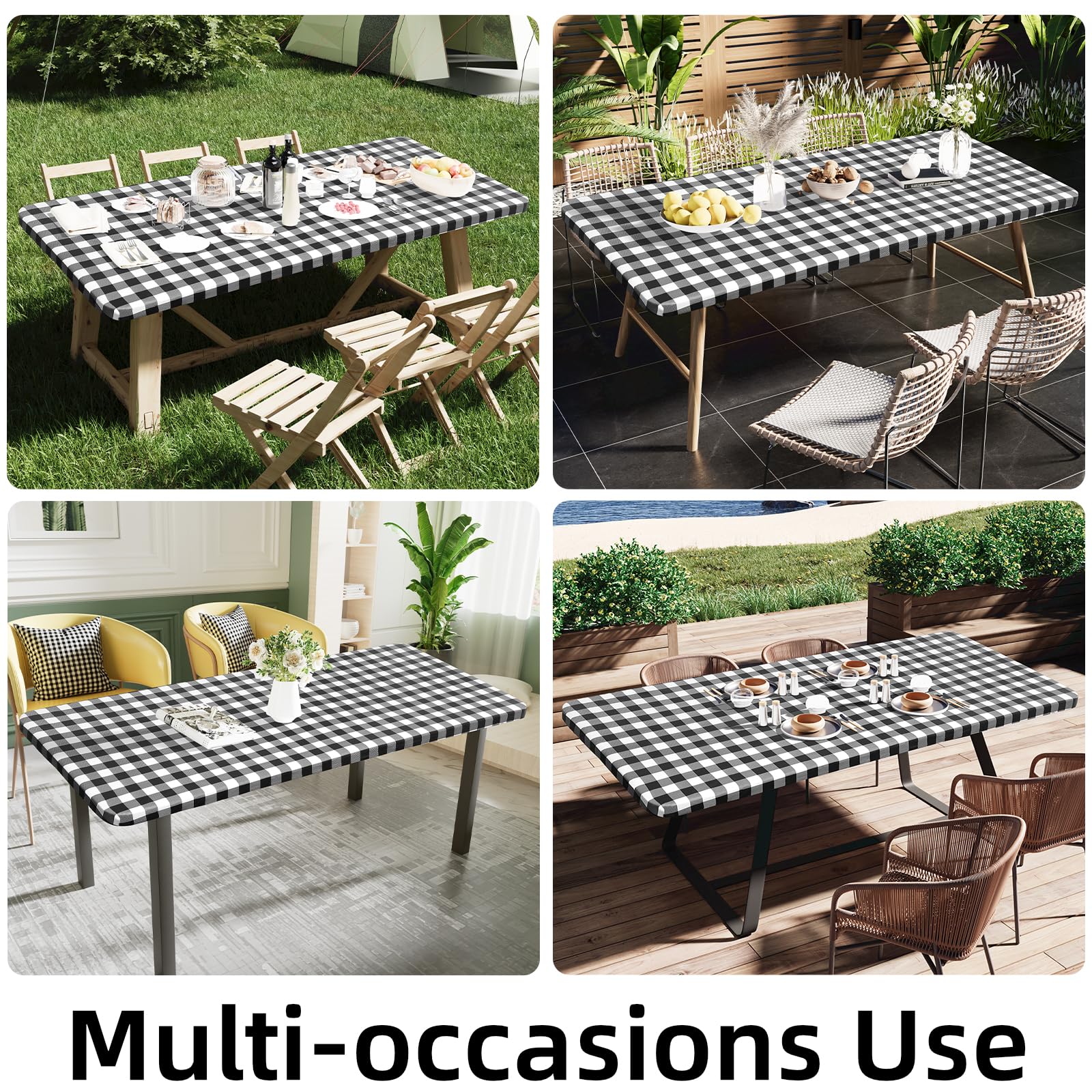 Smiry mantel ideal para exterior e interior, camping y comidas al aire libre