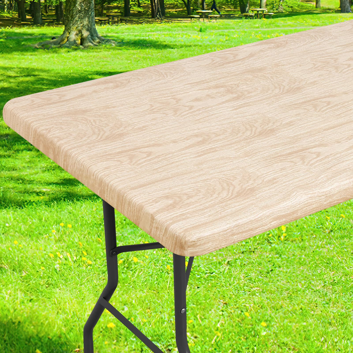Smiry mantel rectangular con ajuste elástico e impermeable, ideal para exterior