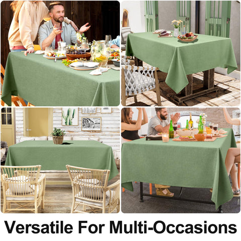 Mantel Smiry rectangular ideal para fiestas y banquetes.