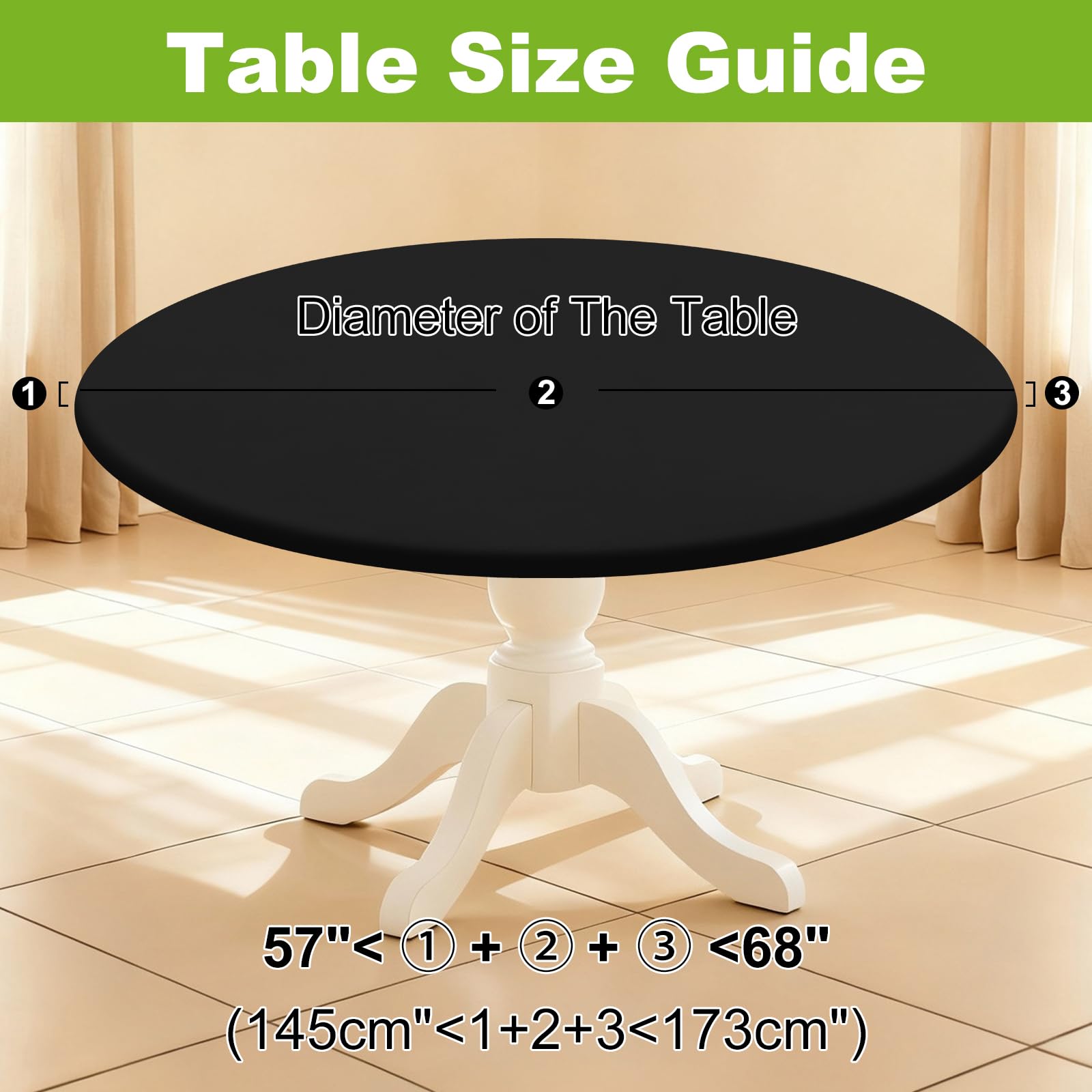 Smiry mantel con tacto suave, mantiene la mesa estable.