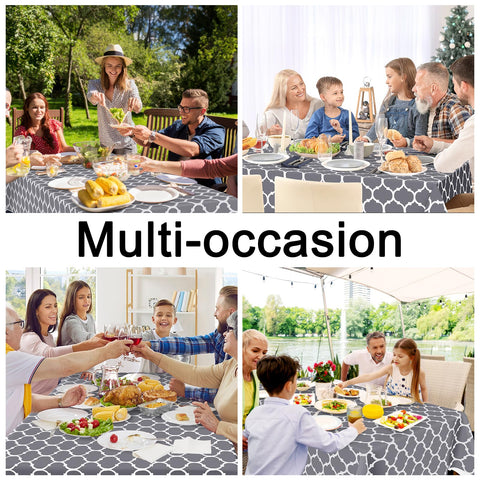 Útil para cenas, picnics y eventos en interiores o al aire libre.