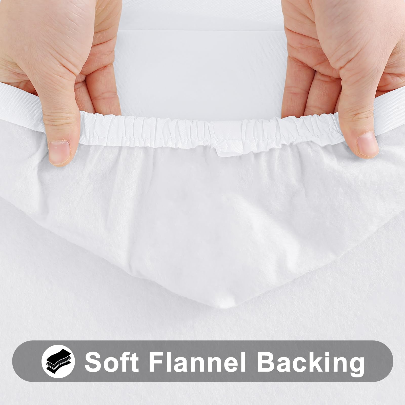 Mantel Smiry para interiores y exteriores, fácil de limpiar.