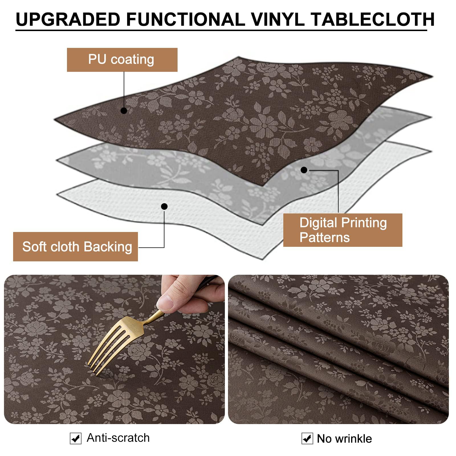 Smiry superficie impermeable, fácil de limpiar tras comidas