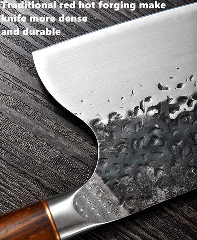 Smith Chu cuchillo, mantenimiento sencillo tras usar; secar y evitar ácidos.