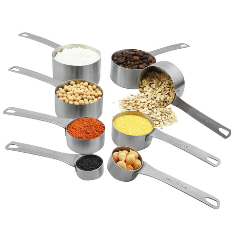 Smithcraft tazas medidoras 180ml, medida legible para hornear recetas equilibradas.