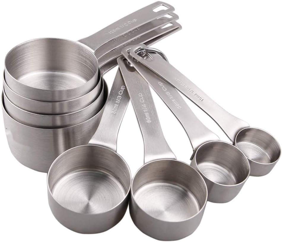 Smithcraft tazas medidoras 240ml, lectura clara para repostería precisa.