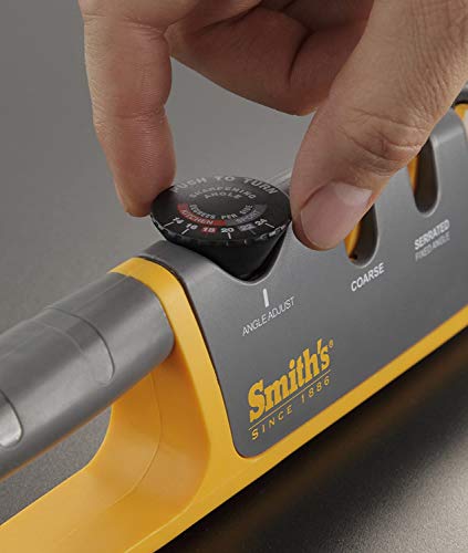 Afilador Smith’s de dos etapas grueso y fino para filo preciso