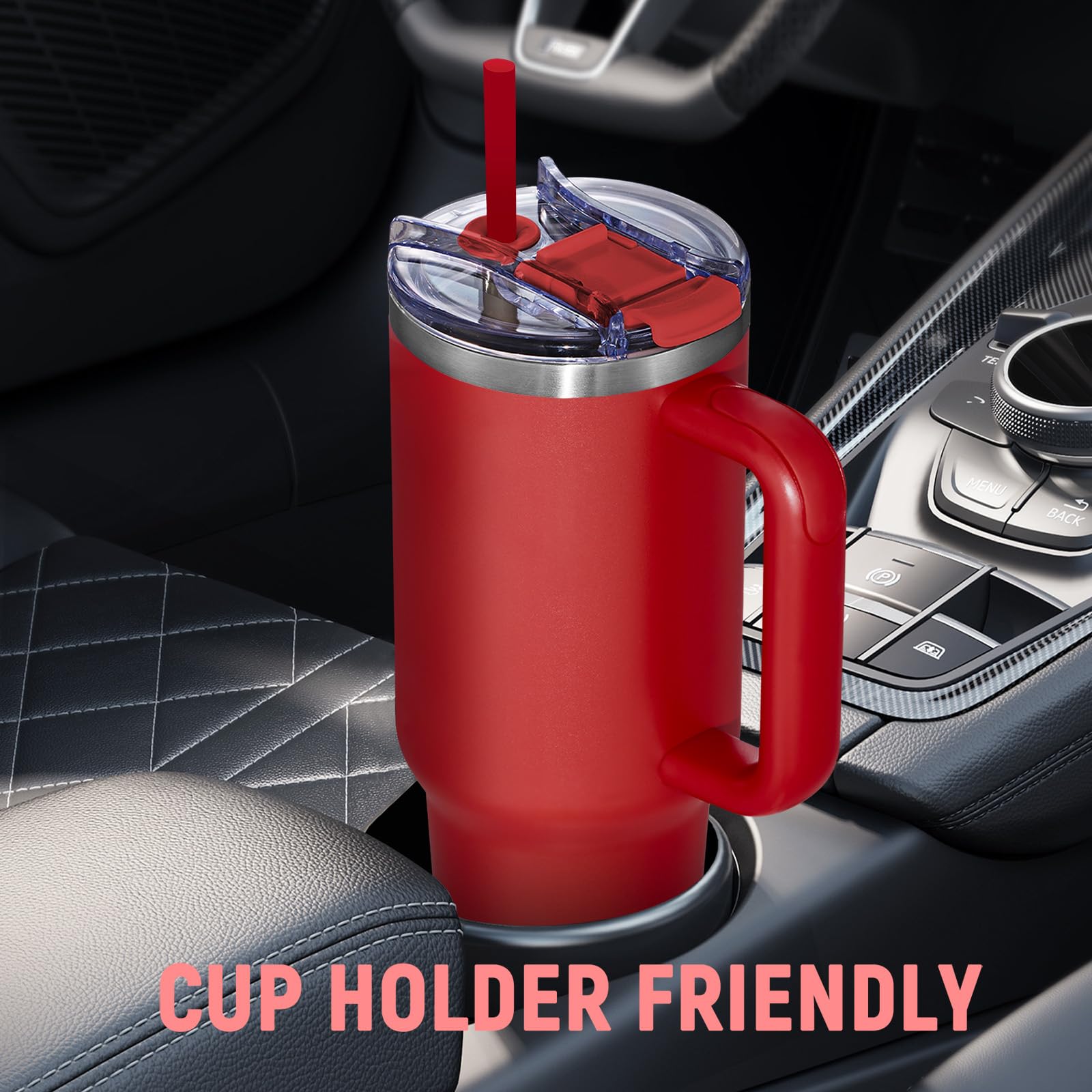 SMLIXE compatible con portavasos de coche para transporte cómodo