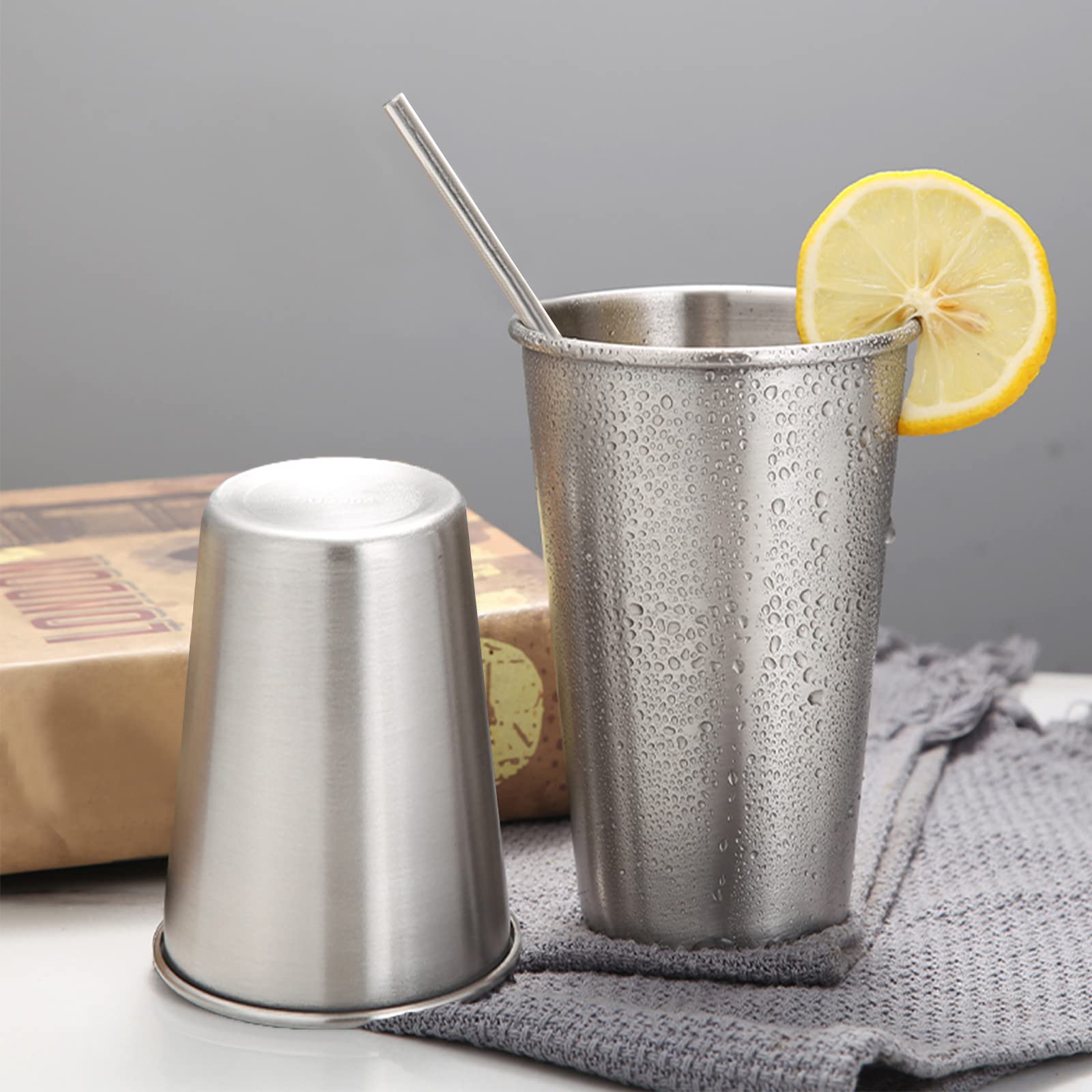 Vaso SMLIXE 473ml para café y té, uso versátil en casa.