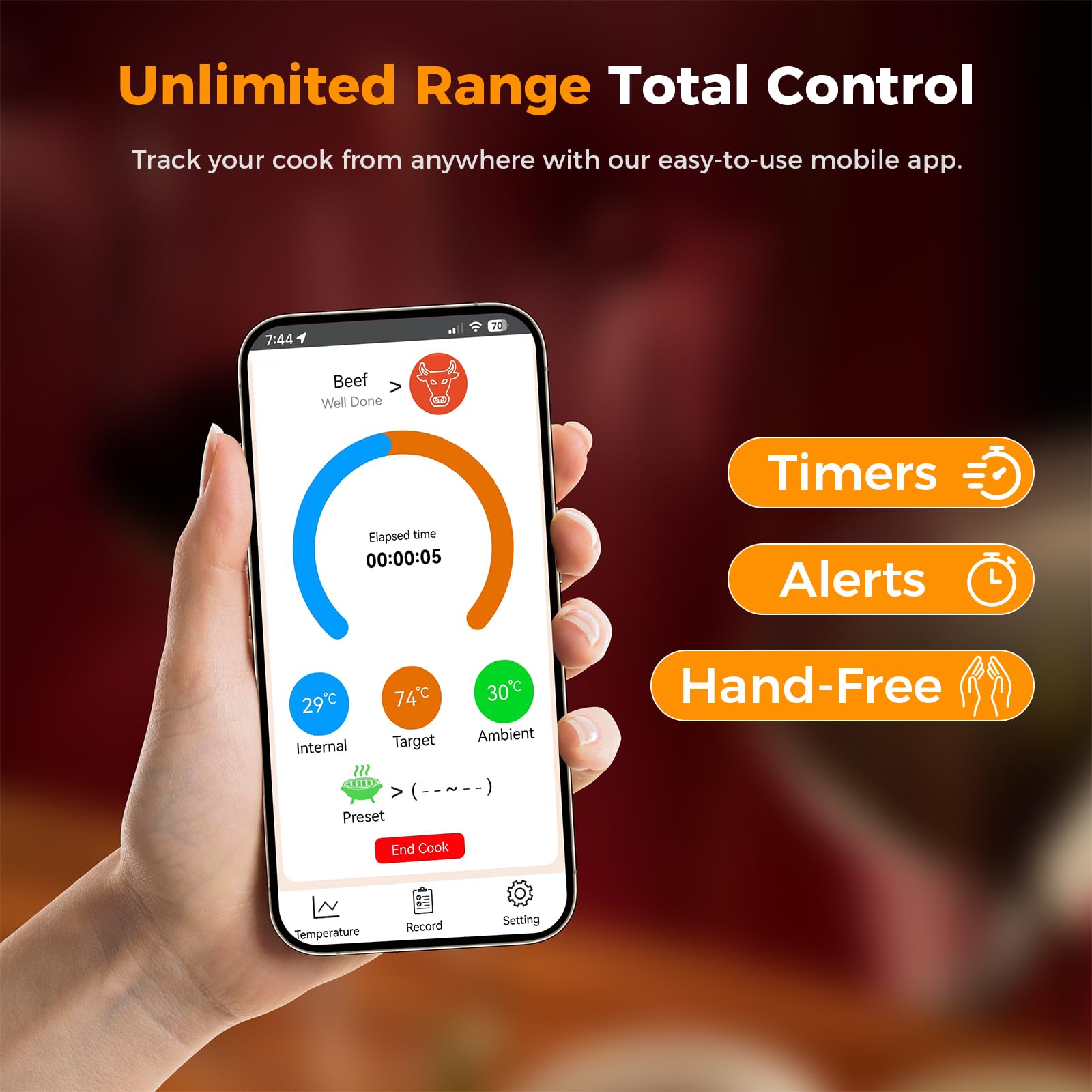 SMNQIUA control por aplicacion para recetas guiadas