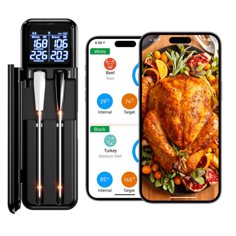 Termómetro SMNQIUA con pantalla para lectura rápida en la cocina