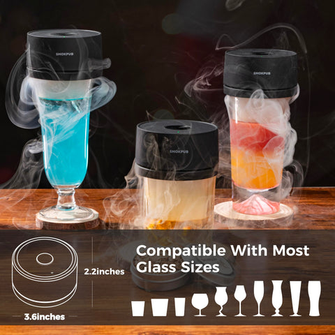 Smokpub infusión de aroma para whisky con humo aromático en segundos