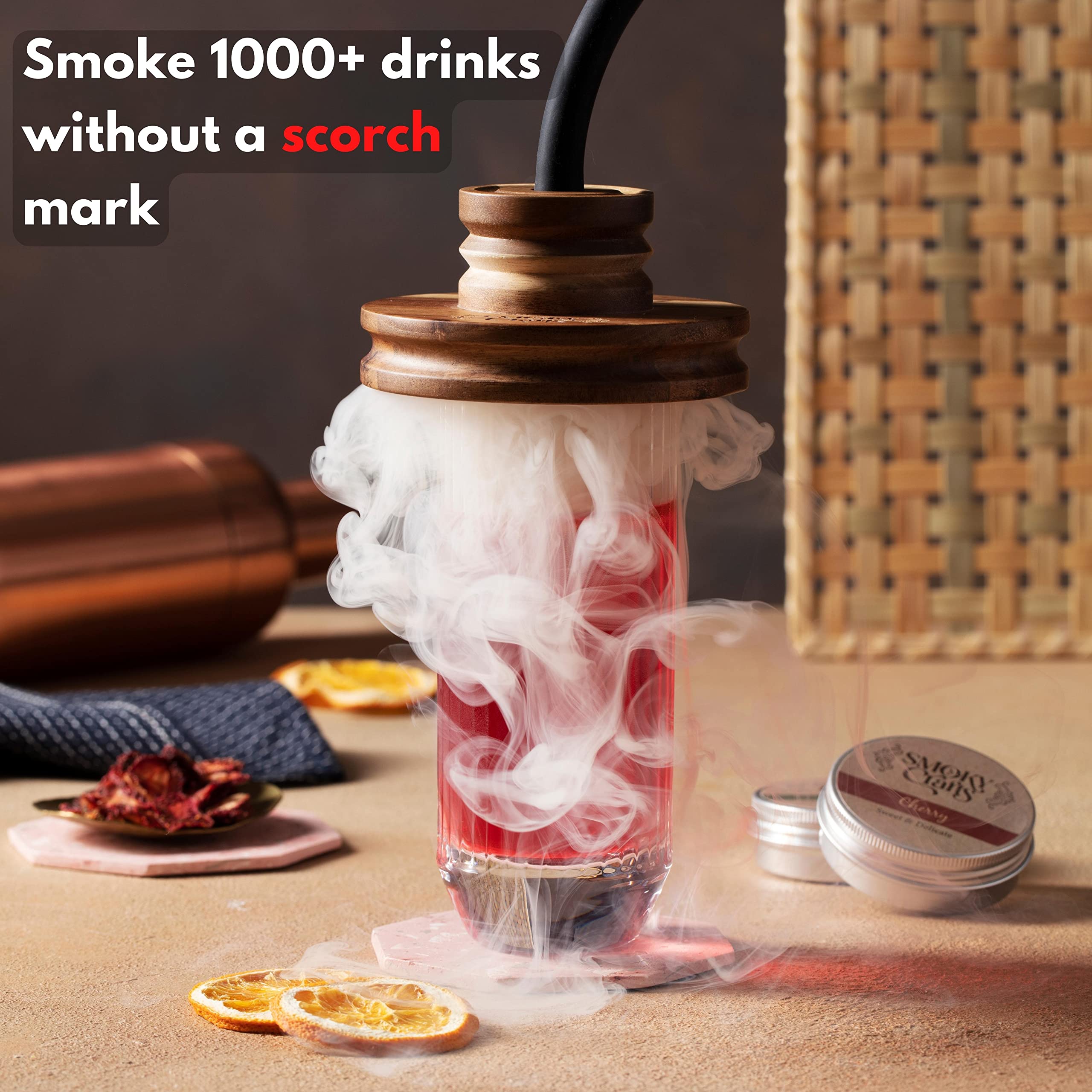 Smoky Crafts caja regalo, presentación elegante para regalo.