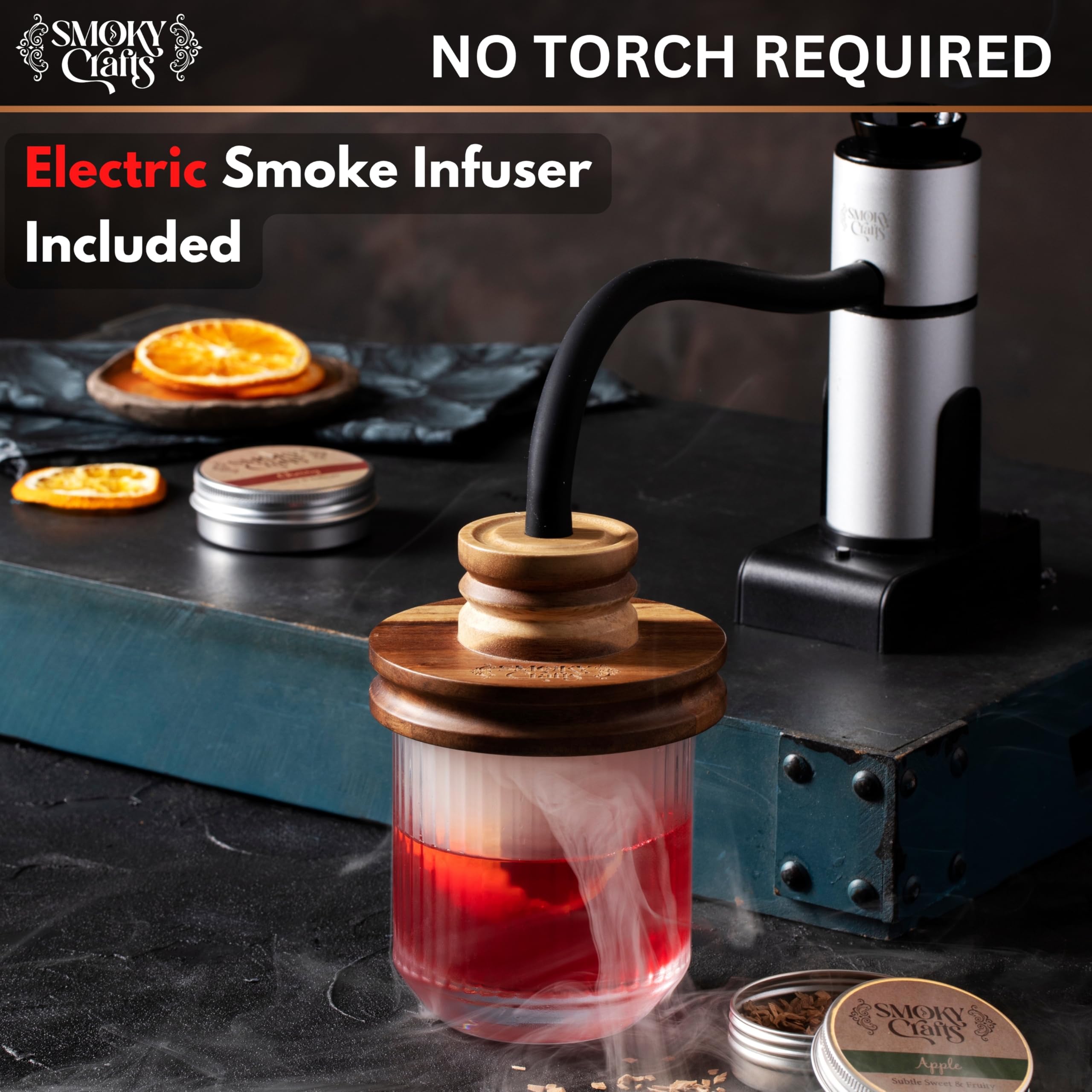 Smoky Crafts mallas de inox para filtración y limpieza fácil.