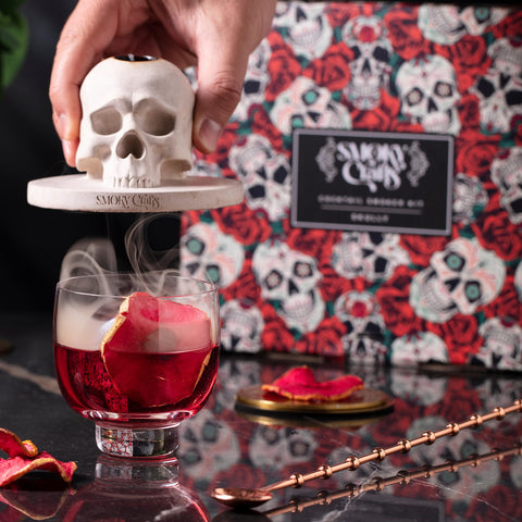 Copa con humo Smoky Crafts para disfrutar de aroma envolvente.