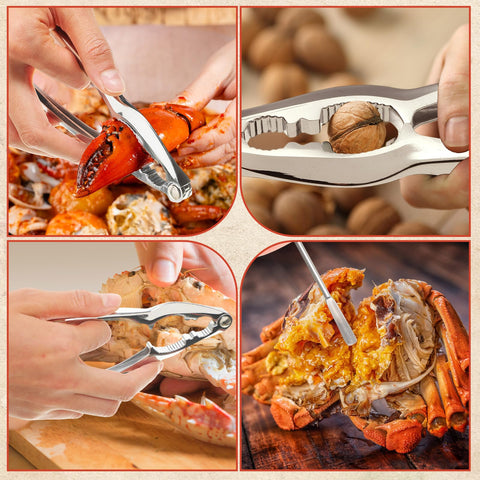 SmoothNovelty martillos para cangrejo, ideal para romper caparazones sin dañar la carne