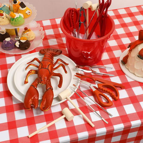 SmoothNovelty tenedores para mariscos, cuatro unidades, diseño resistente