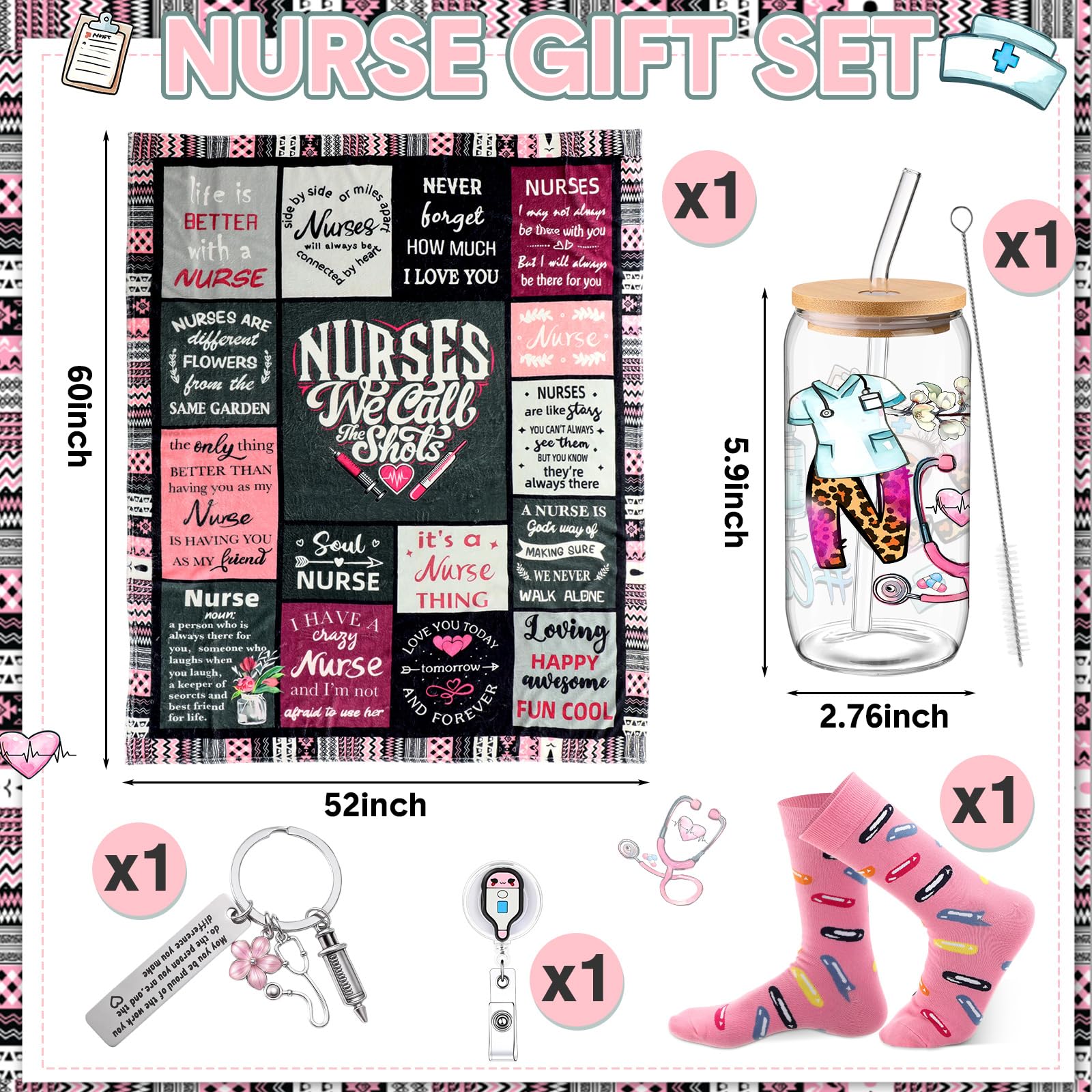 SmoothNovelty vaso 16 oz para enfermería, bebidas en cualquier momento.
