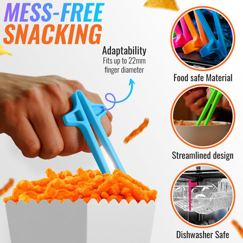 SNACTIV LITE: dedos ergonómicos con ajuste cómodo para juegos.