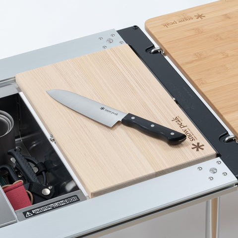 Snow Peak kit de cocina para exterior y camping.
