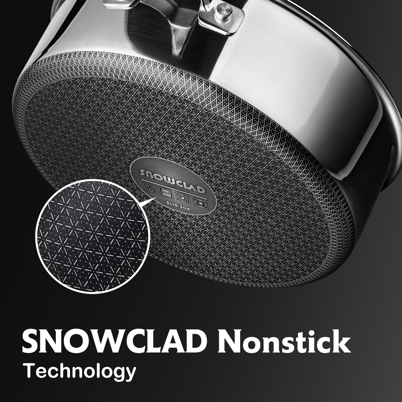 Apto para lavavajillas y horno SNOWCLAD facilita la limpieza