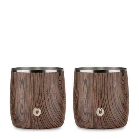 Vaso Snowfox con aislamiento doble mantiene frío el whisky por más tiempo