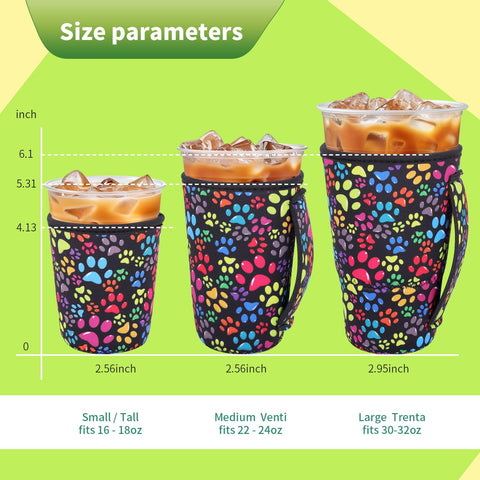 Snowso funda aislante 22-24oz con asa: fácil de sostener y evita deslizamientos.