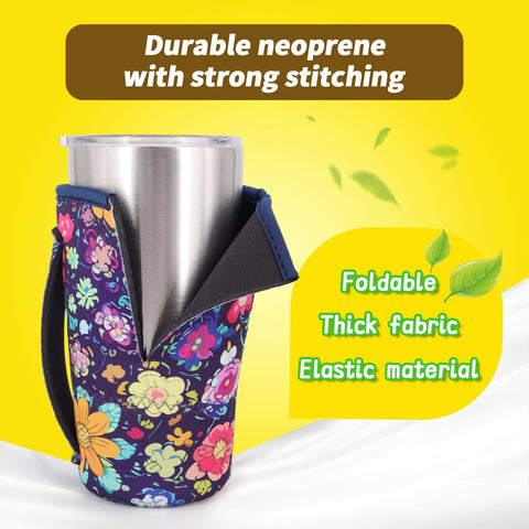 Snowso fundas con diseños vibrantes añaden estilo al momento de beber.