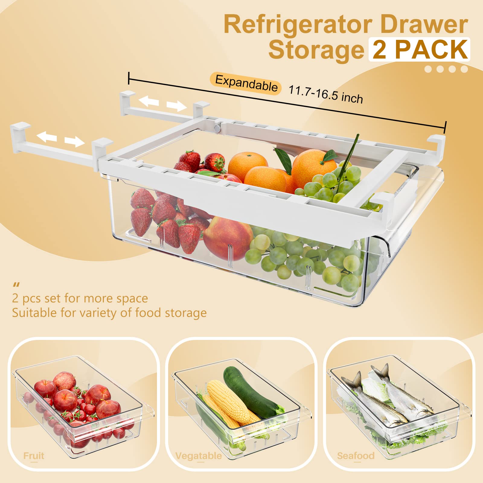 SNSLXH: espacio para carnes, almacenamiento ordenado.