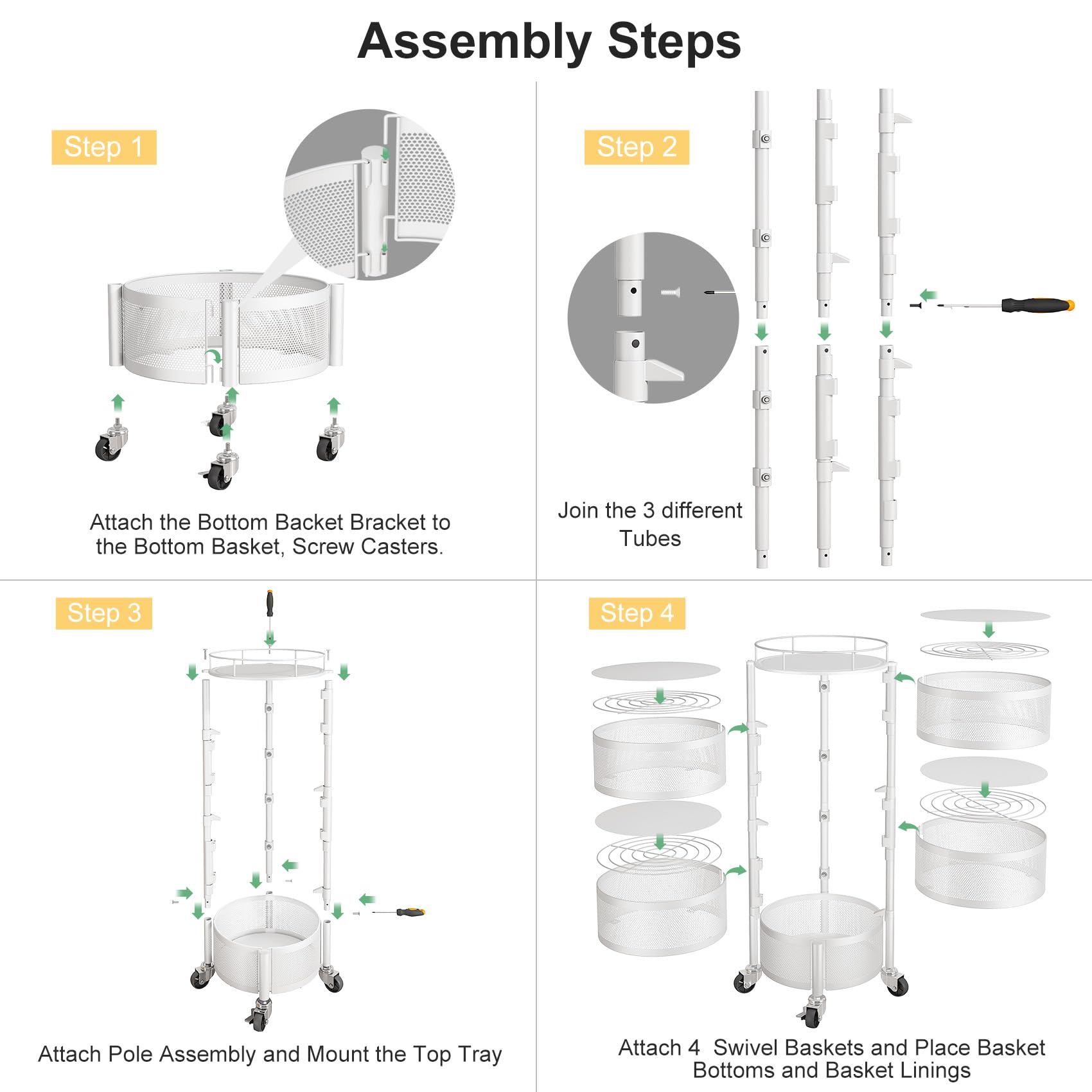 Organizador con ruedas SNTD para despensa eficiente.