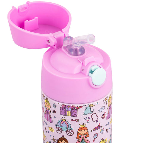 Mango de silicona suave en Snug Princesa 12 onzas, agarre cómodo para niños.