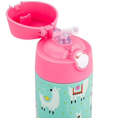 Botella Snug, llama, aislada de doble pared mantiene temperatura.