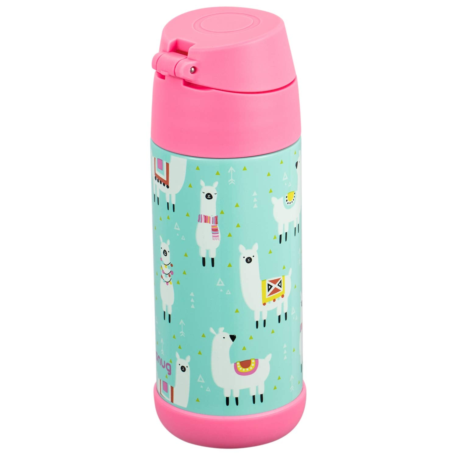 Botella Snug, llama, ideal para escuela y viaje.