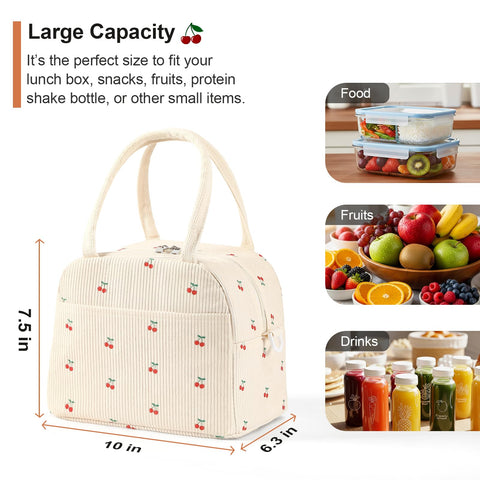 Snuvid bolsa con aislamiento térmico para mantener comida caliente o fría