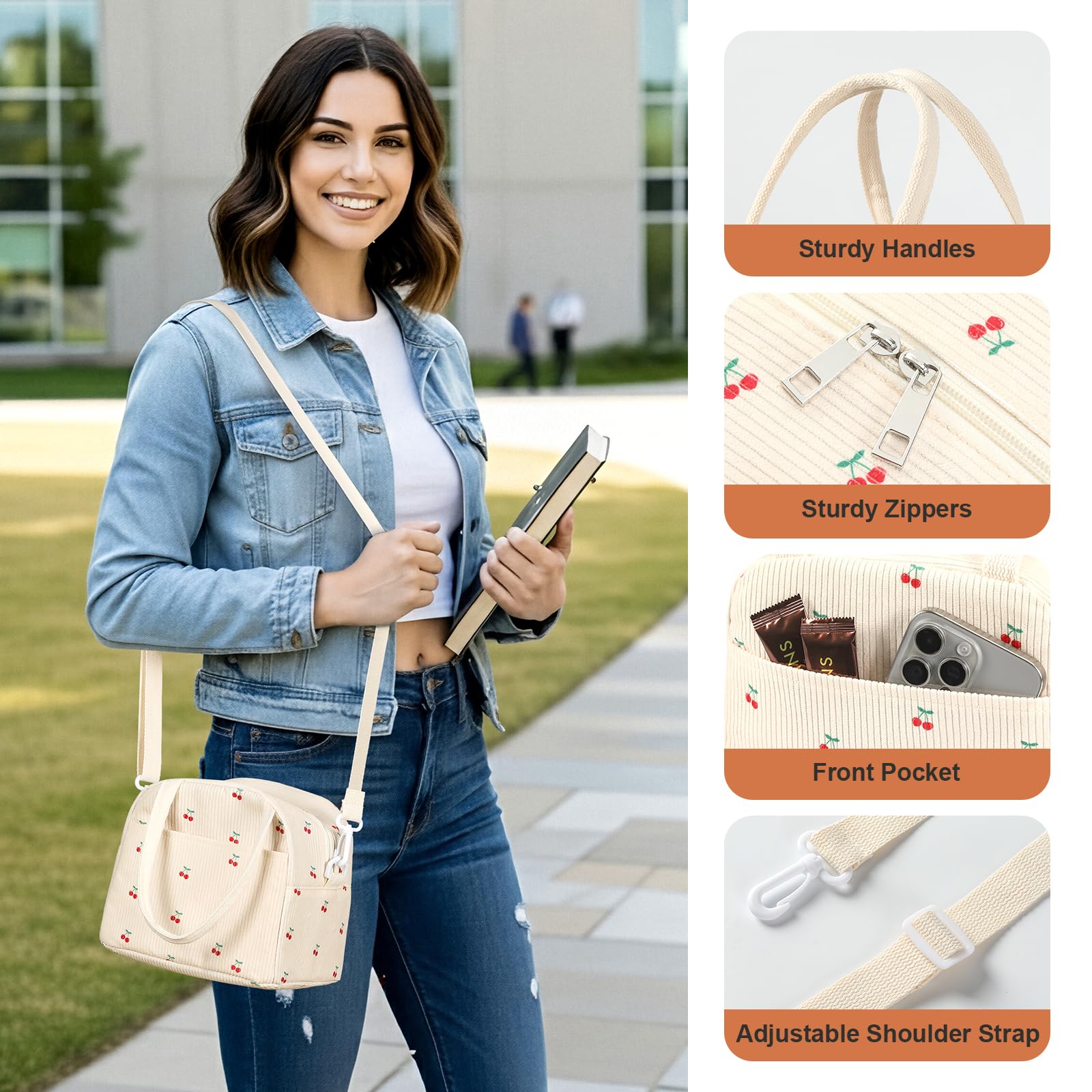 Snuvid tamaño compacto ideal para trabajo, viaje o picnic