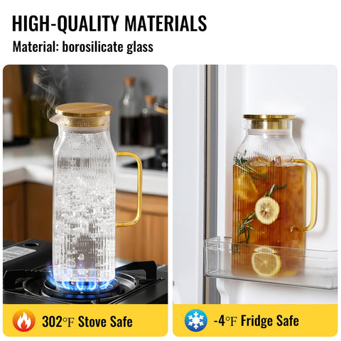 Vidrio borosilicato claro Snuvid, evita sabor a plástico