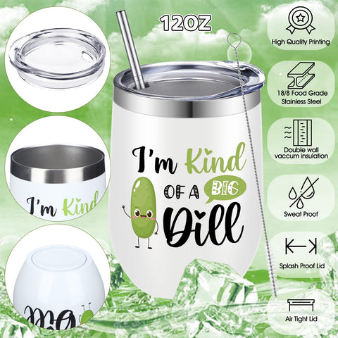 Caja regalo Soaoo con diseño pepinillo y tarjeta para mensajes personalizados