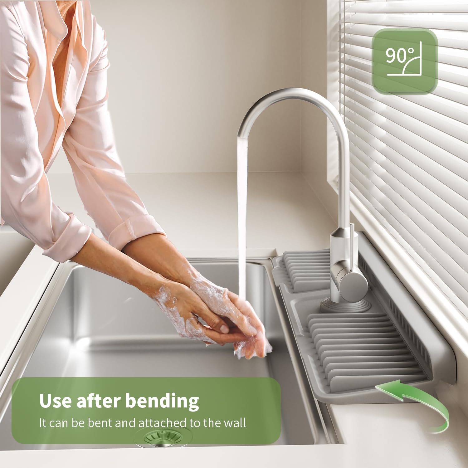 SOCORIA secado rápido con silicona resistente para la cocina