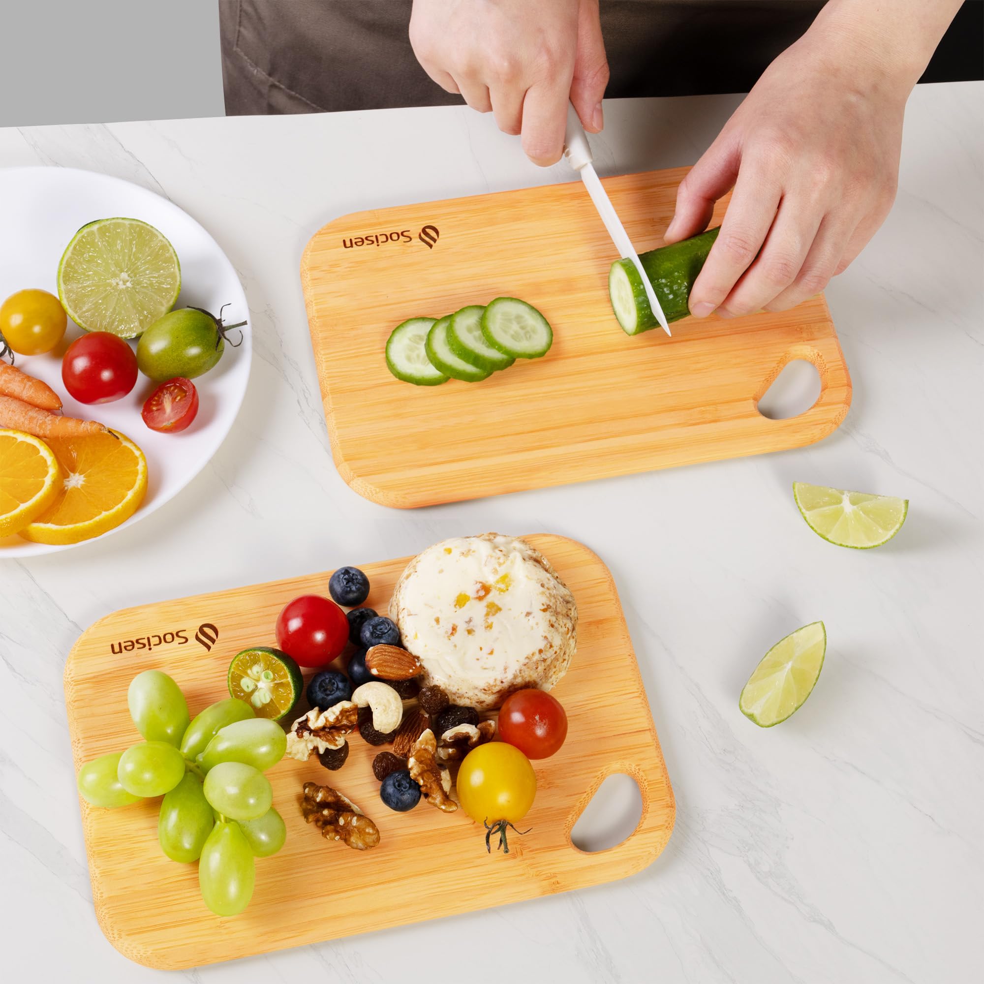 Socisen: bambú ecológico, seguro para alimentos y duradero.