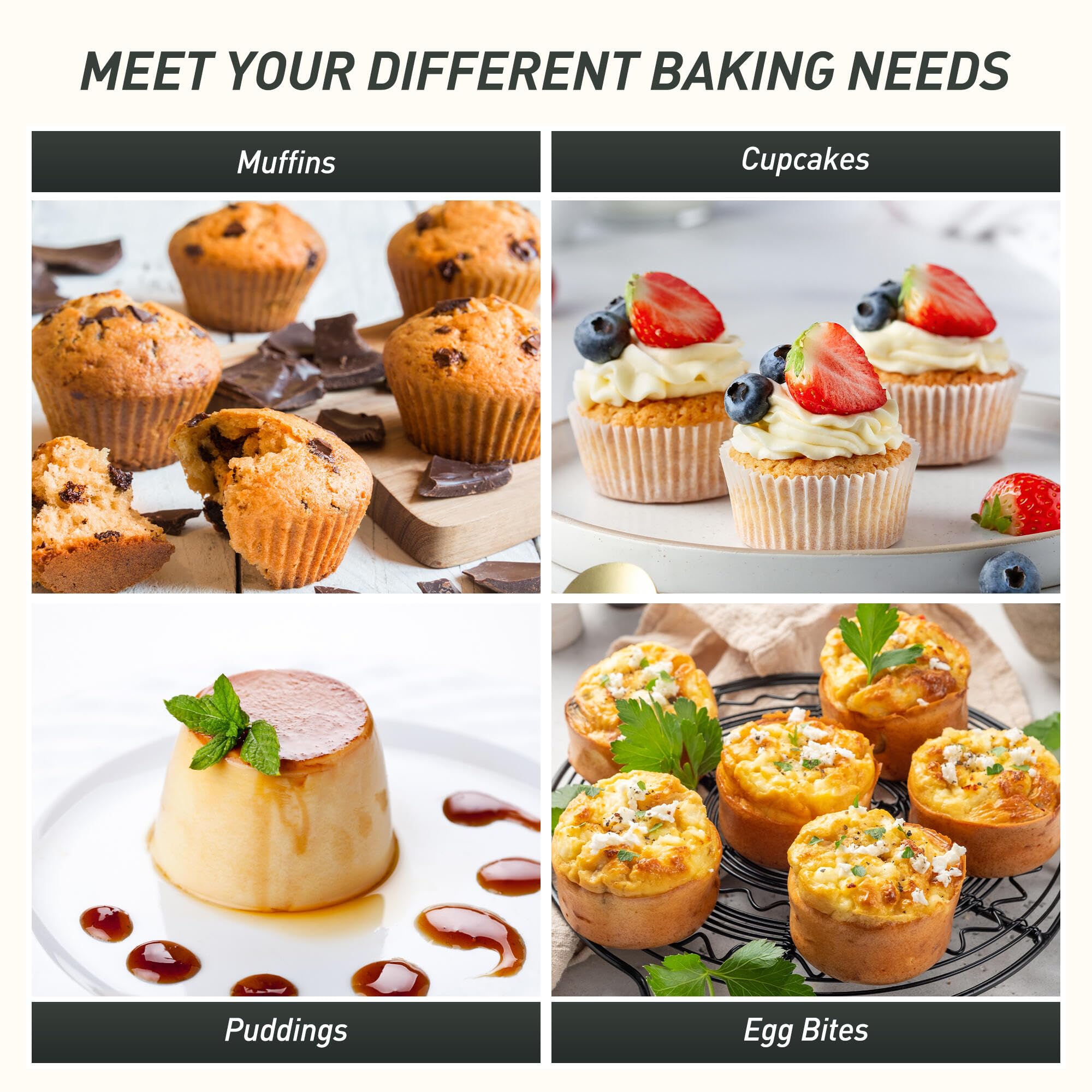 Socisen pan muffin para desayunos rápidos de sándwiches.