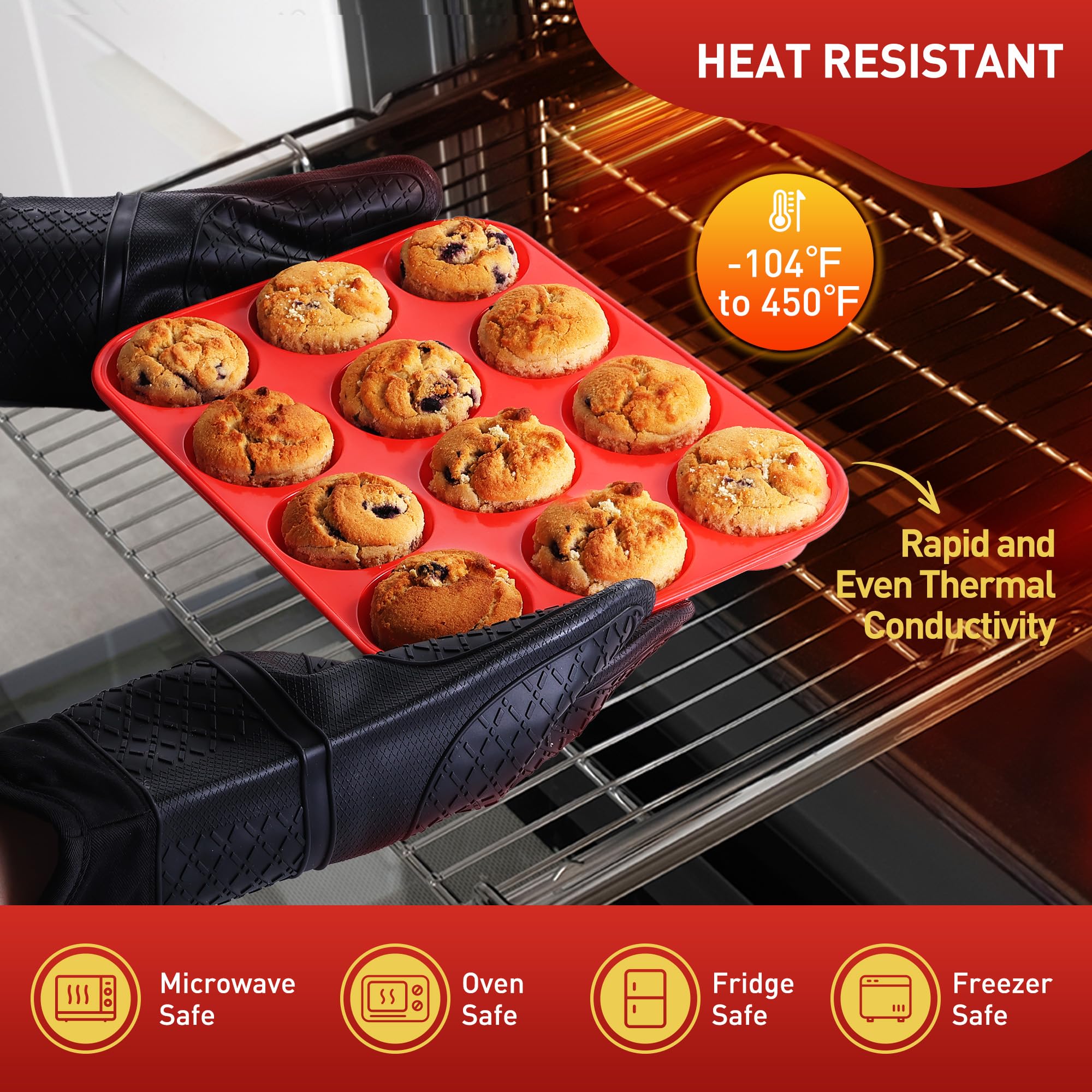 Socisen resistencia al calor 446°F: rendimiento fiable para horneados intensos