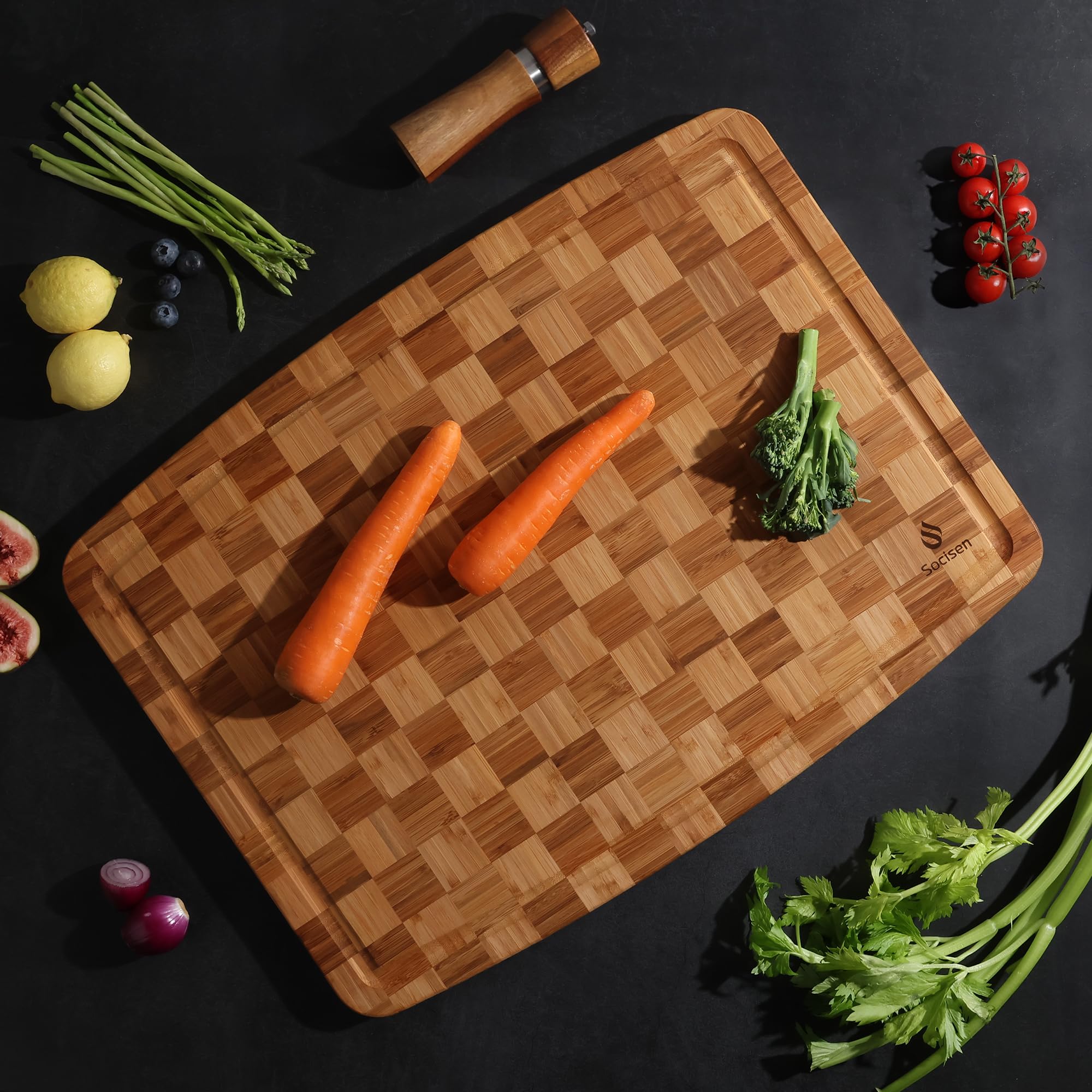 Grano natural del bambú aporta diseño orgánico