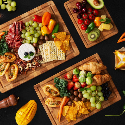 Tabla grande Socisen, perfecta para carne y preparaciones amplias.