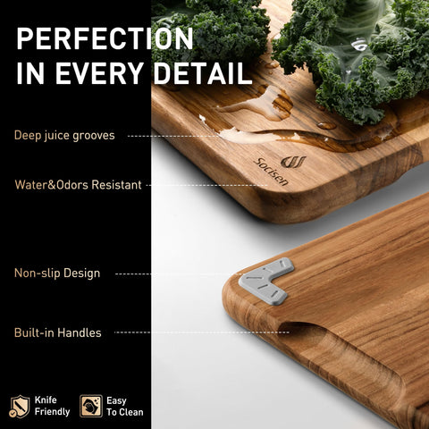 Socisen tablas teca 15p para carne, preparación estable